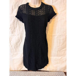 Lauren Conrad Women's Lace Dress Black Size 10